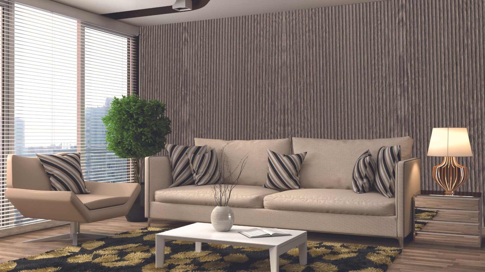 Gallery Detail: Textured Veneers Elevating Interior Design