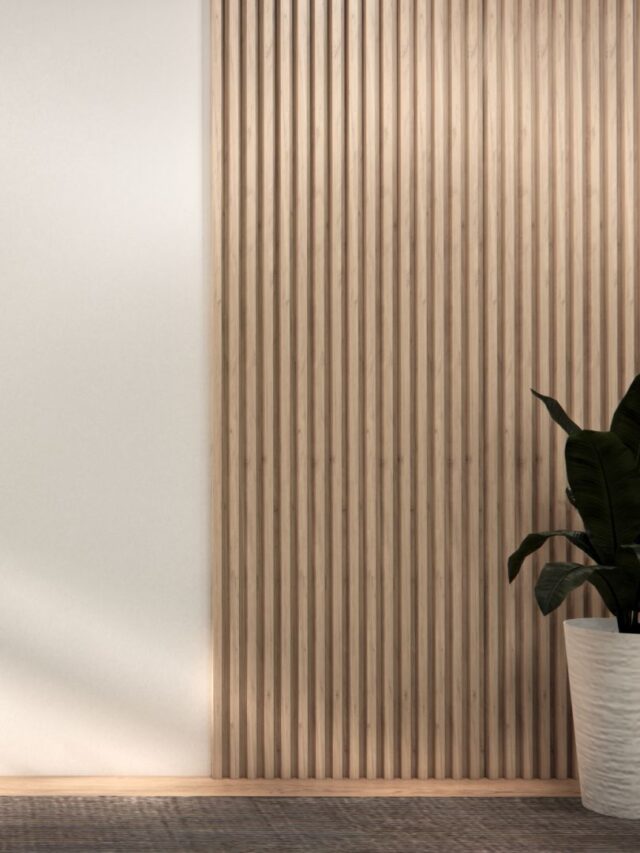 Modern Wall Panels with Veneers